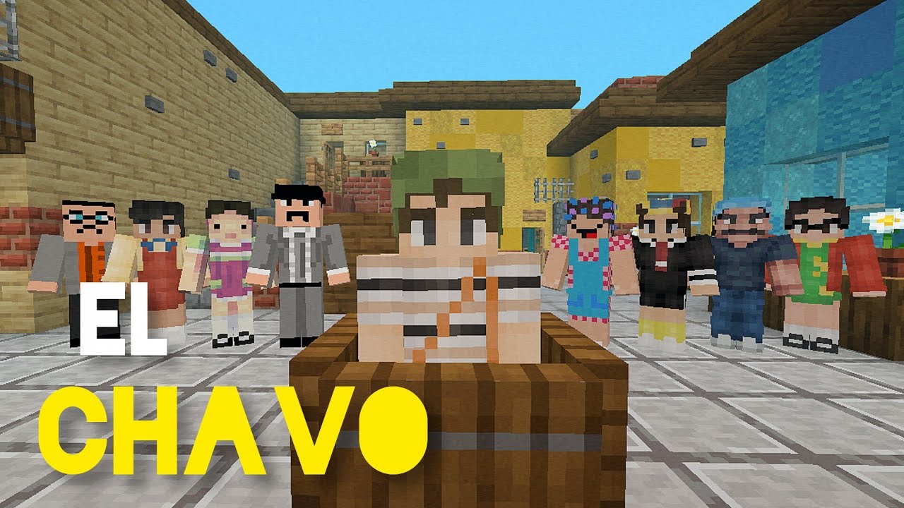 INTRO DEL CHAVO DEL 8 EN MINECRAFT 🧹🧹