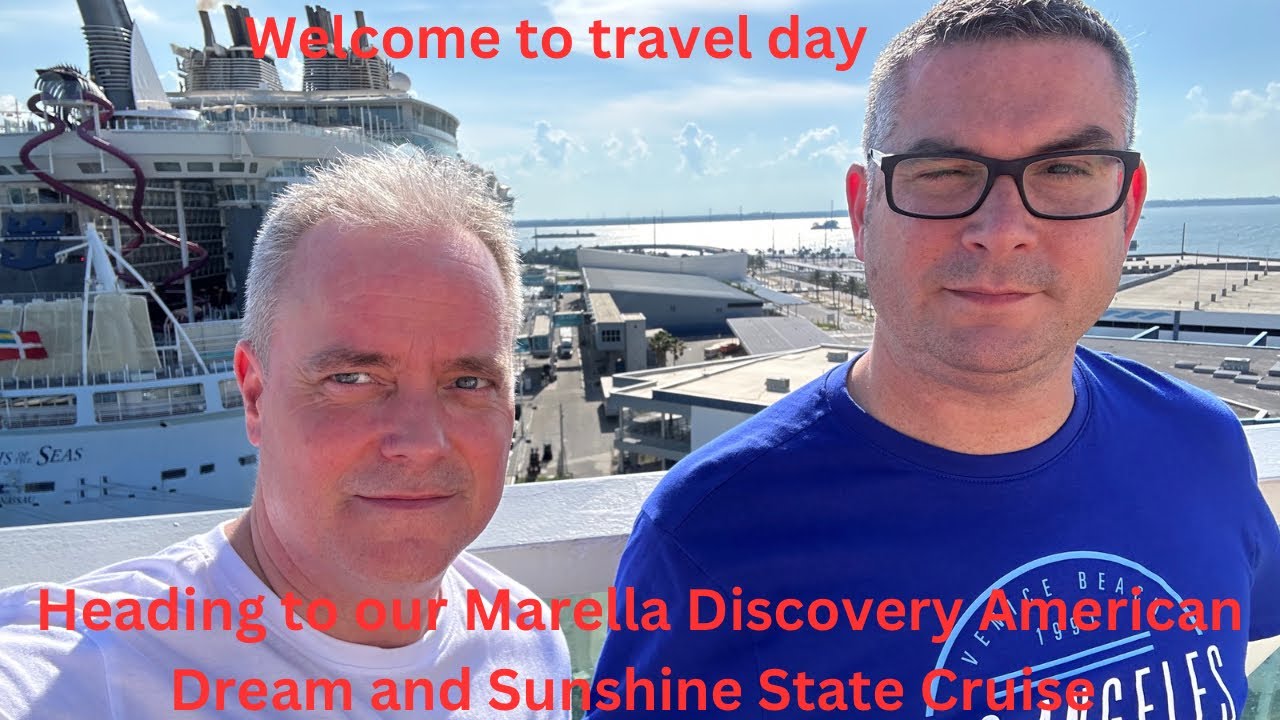 Heading to our Marella Discovery American Dream and Sunshine States and Sands Cruise