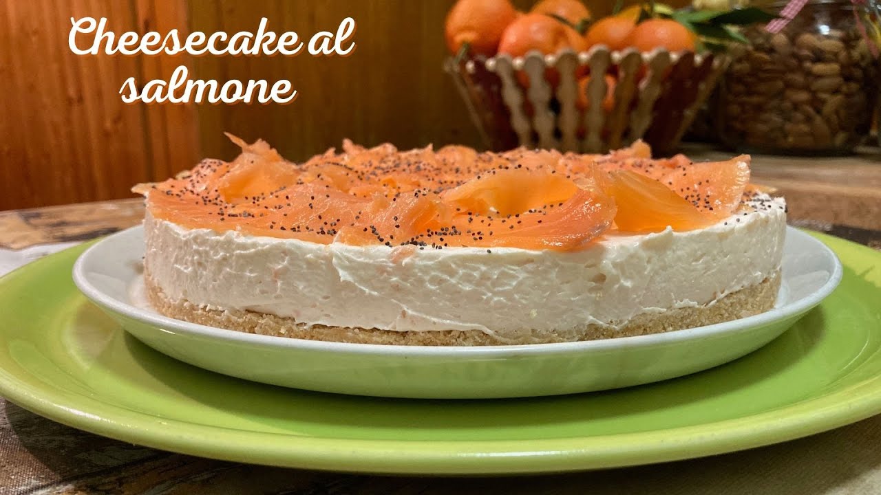 Cheesecake al salmone