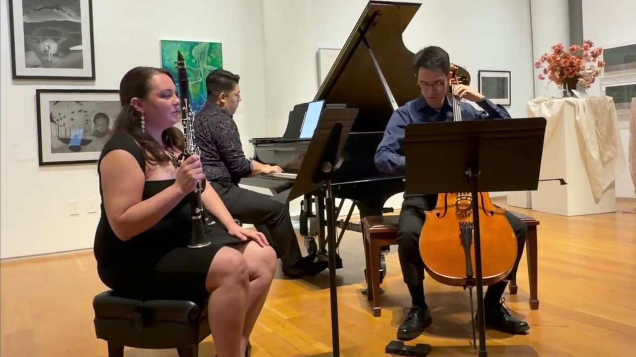 Excerpt from Trio for Clarinet, Cello, and Piano - Movement III. Alegrissimo