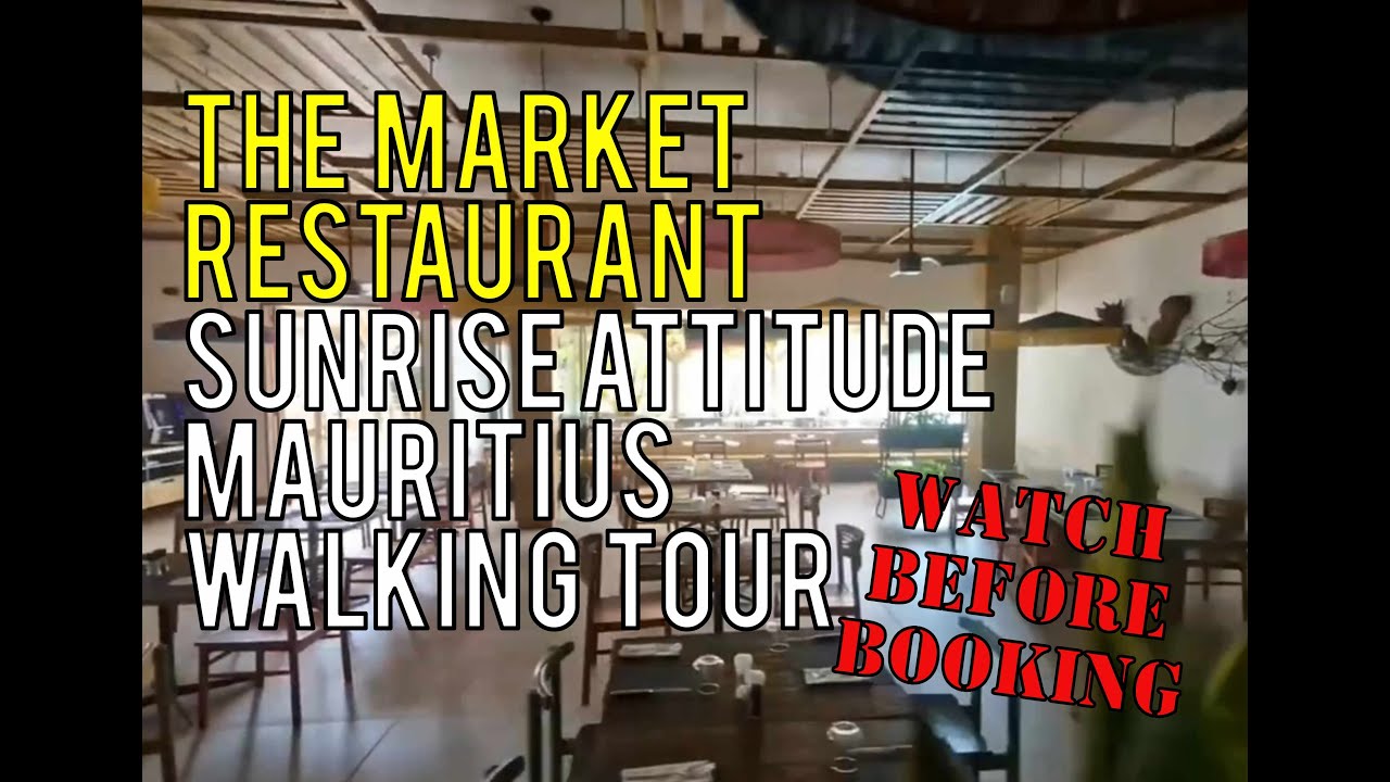 The Market restaurant, Sunrise Attitude walking tour | Mauritius | Murphy Digital #mauritius