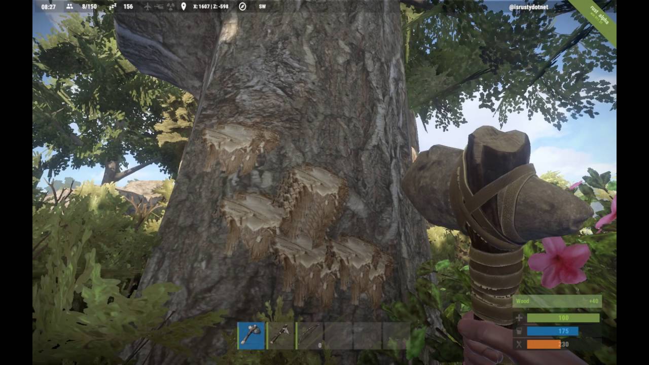 rust|luckiest start ever(gameplay)