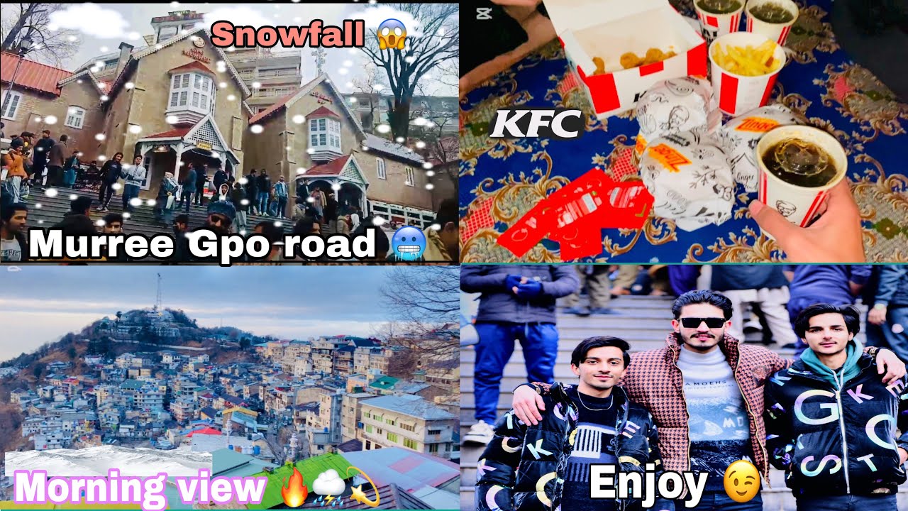 Going to Murree Night Out 🔥😉Enjoy Snow fall 🥶With Friends 💫Bad Luck Accident 💔Kia huwa?😱
