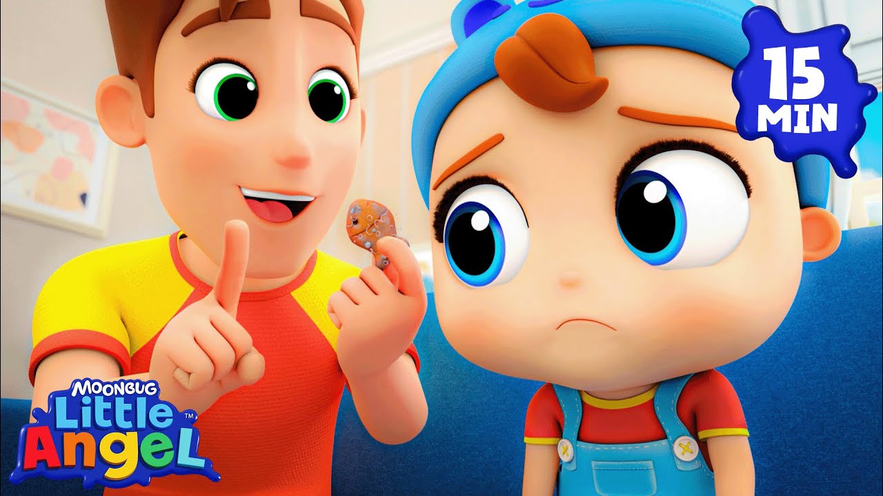 Don’t Put Your Hands in Your Mouth 🚫😬 | Little Angel And Friends Kid Songs