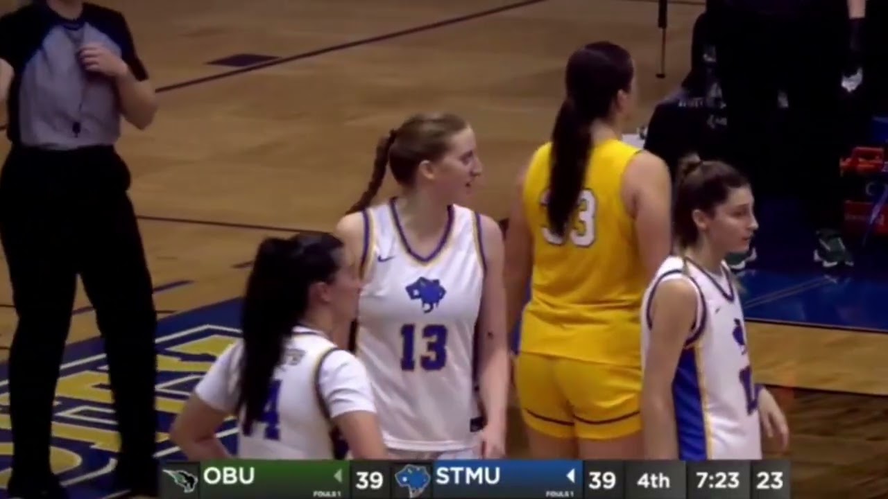 St Marys University Rattlers vs Oklahoma Baptist Bisons #ncaabasketball #ncaa #win #ballislife