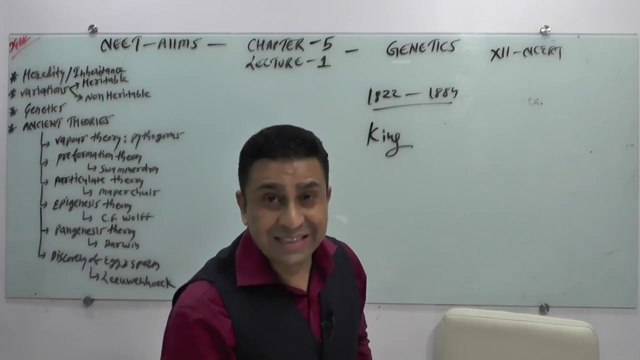 GENETICS 1 DR GEETENDRA SINGH