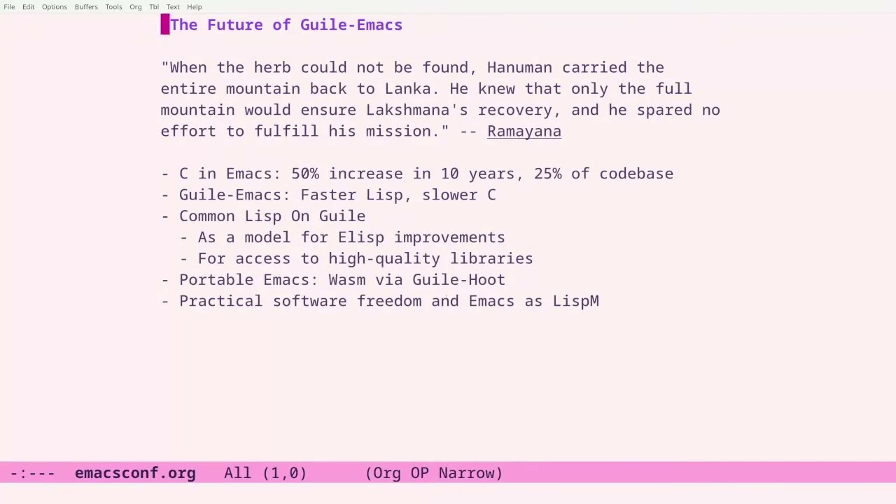EmacsConf 2024: Увлекательный Emacs: перезапуск Guile-Emacs! - Робин Темплтон