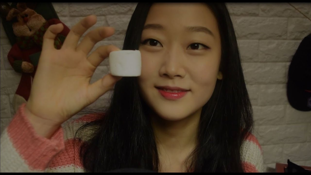 [한국어ASMR] 마시멜로우 잇팅 사운드 Marshmallow Eating Sound