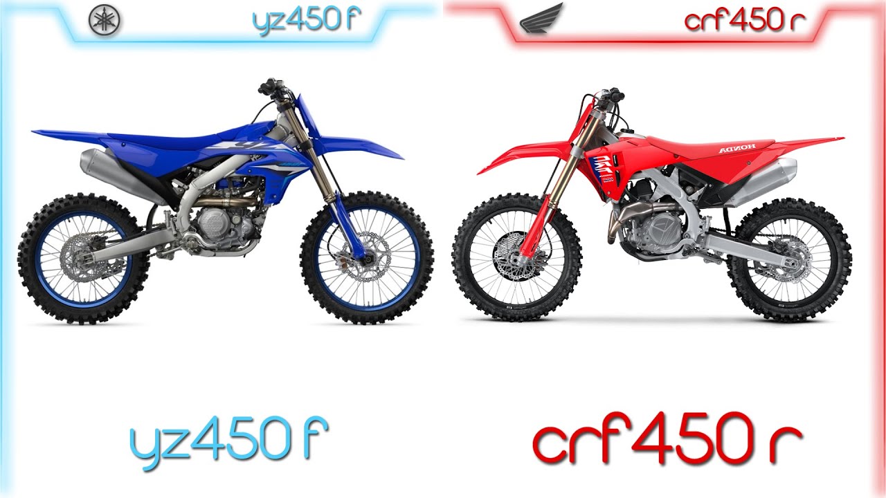 YAMAHA YZ450F 2026 года 🆚 HONDA CRF 450 R | Сравнение | Пробег | Максимальная скорость | Цена | B...