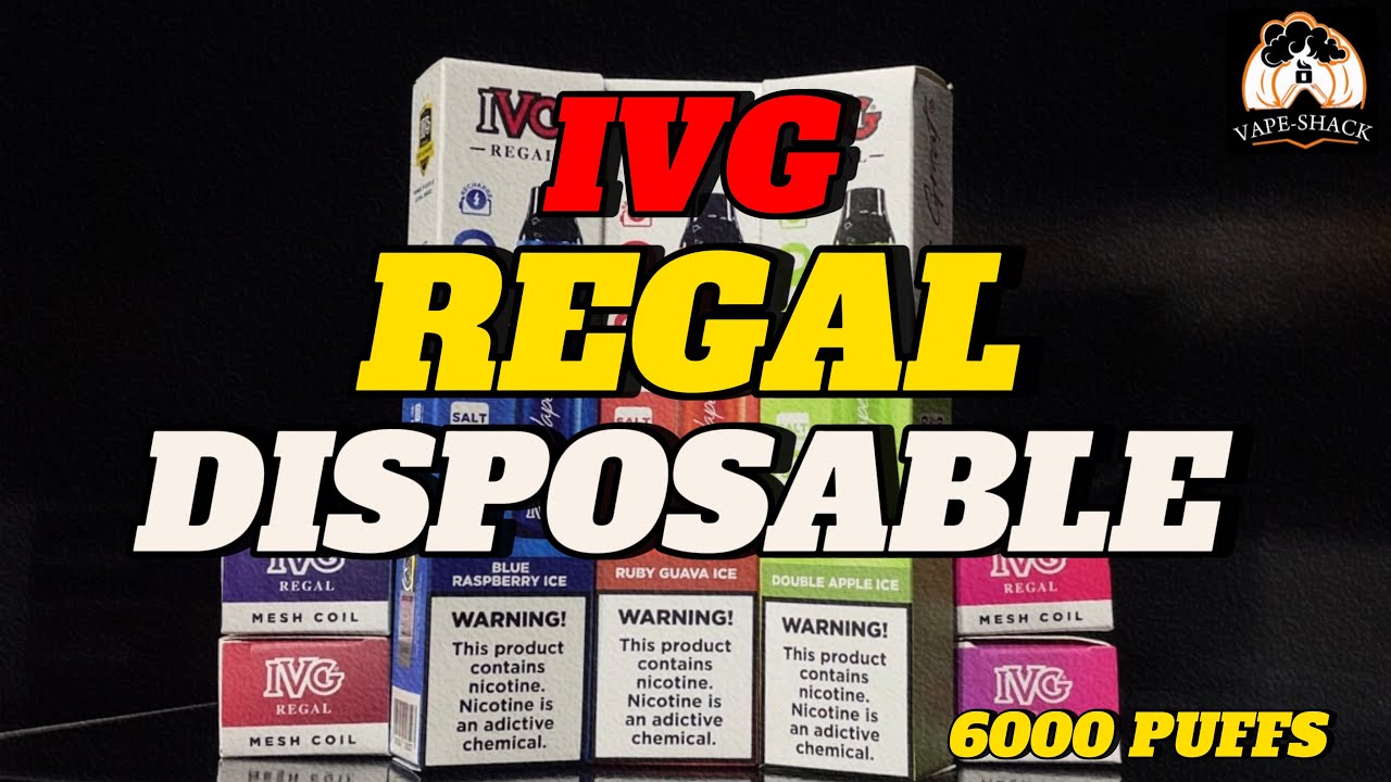 IVG (REGAL) | 6000 PUFFS DISPOSABLE | #vapeshack #vapetrick #viralvideos #vapevideos
