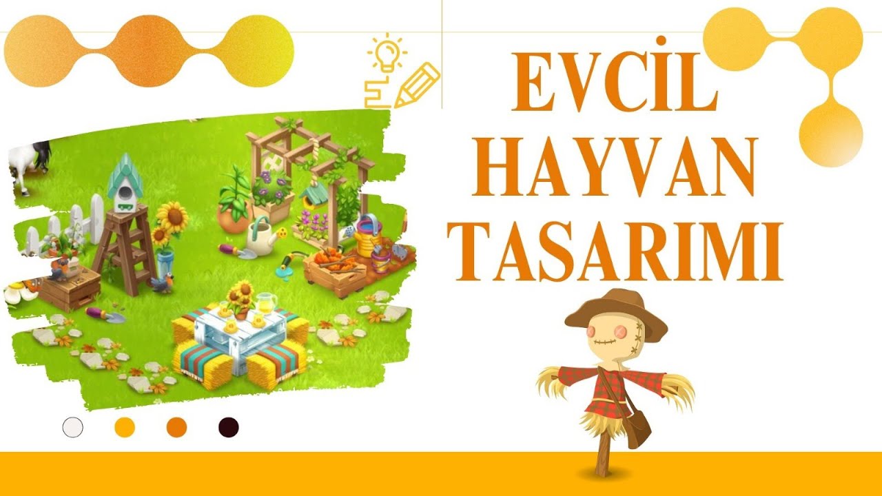 EVCİL HAYVAN TASARIMI 🌻 (Hay Day Çiftlik) #hayday