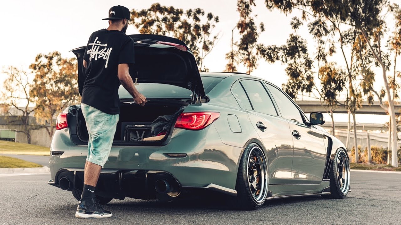 FULL MOD LIST OF MY STATIC Q50S!!
