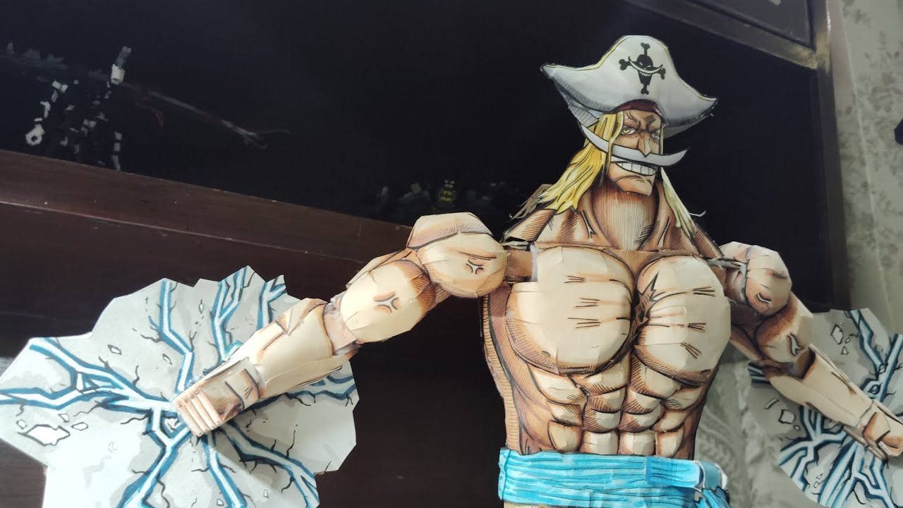 Making WHITEBEARD out of paper!!(Part-3)