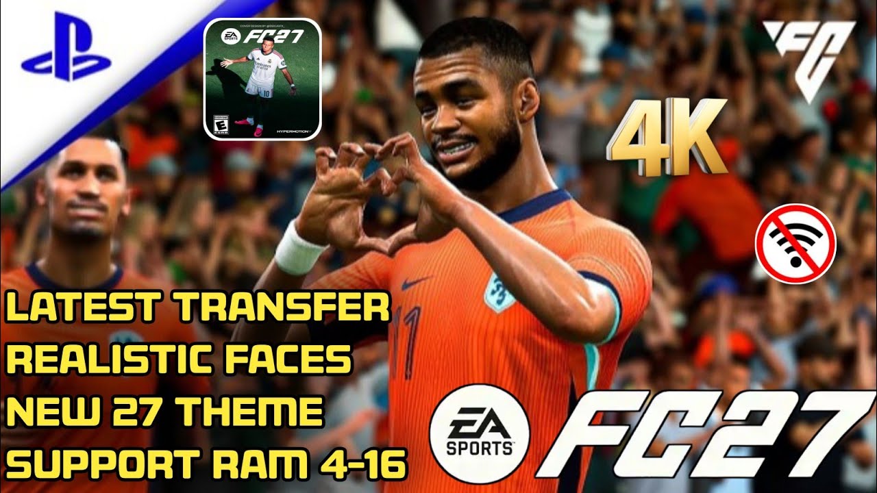 2027 UPDATE!! FIFA 16 MOBILE MOD FC26 FULL KIT 26/27 REALISTIC FACE FULL TOURNAMENT @Alphatrix-vids 