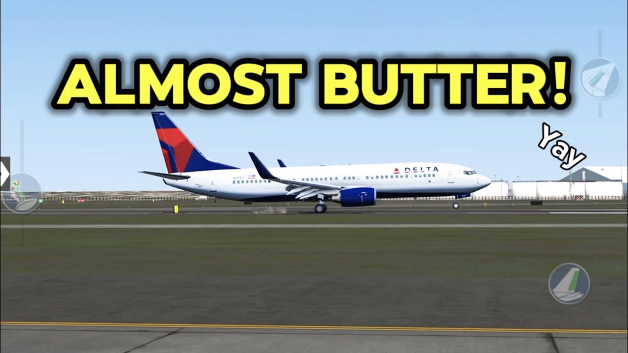 I tried to butter in KATL | X-plane | 737-800