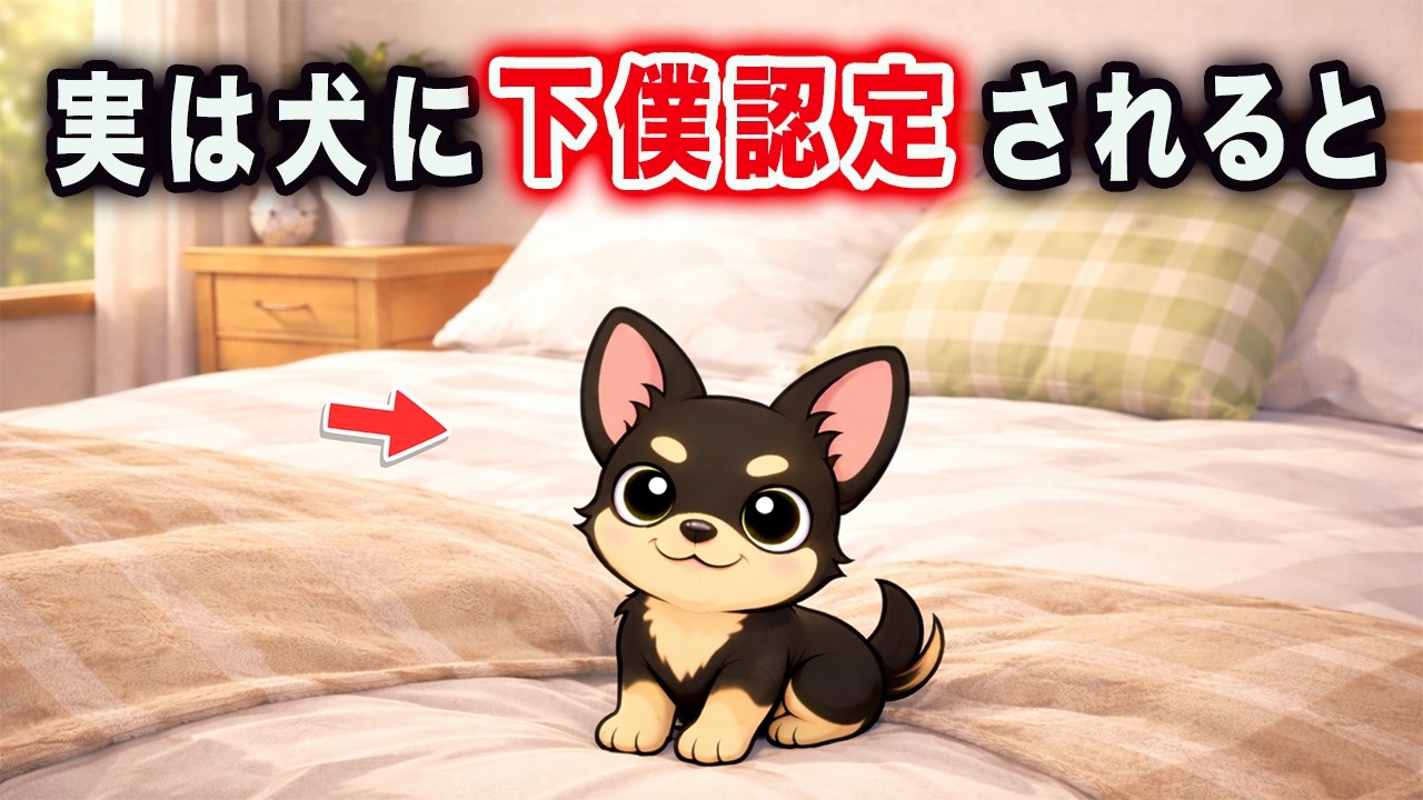 【犬の雑学】犬に下僕認定されたら…こうなる