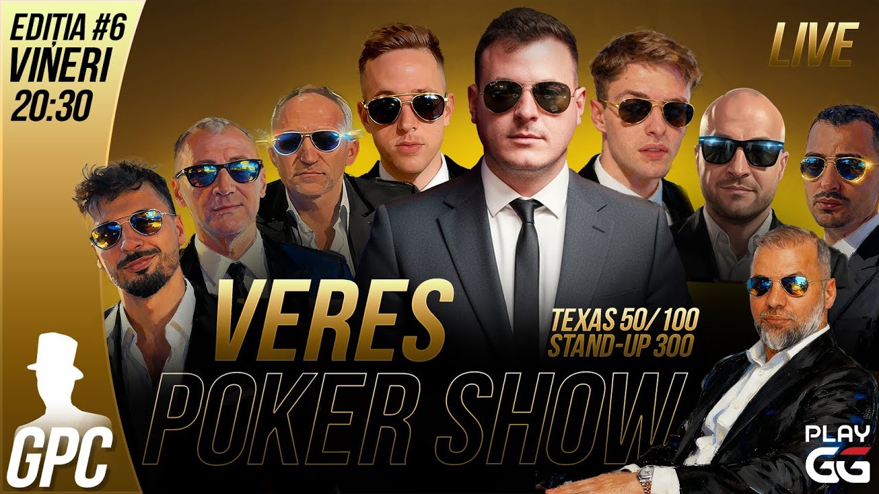 🛑GPC ShowDOWN #6 -Cel mai tare show de poker din Vestul ROMANIEI🛑