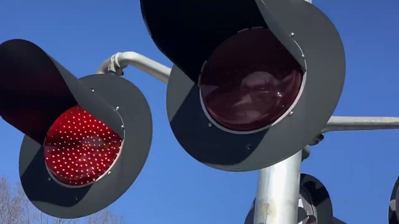 Arlington Street Railroad Crossing, Acton, MA (East Side) Video 1