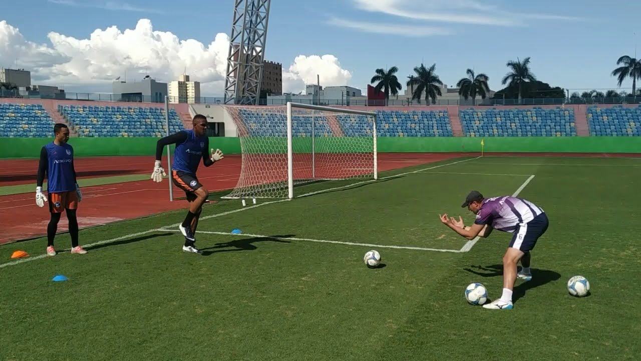 AQUECIMENTO DE JOGO PARA GOLEIROS
