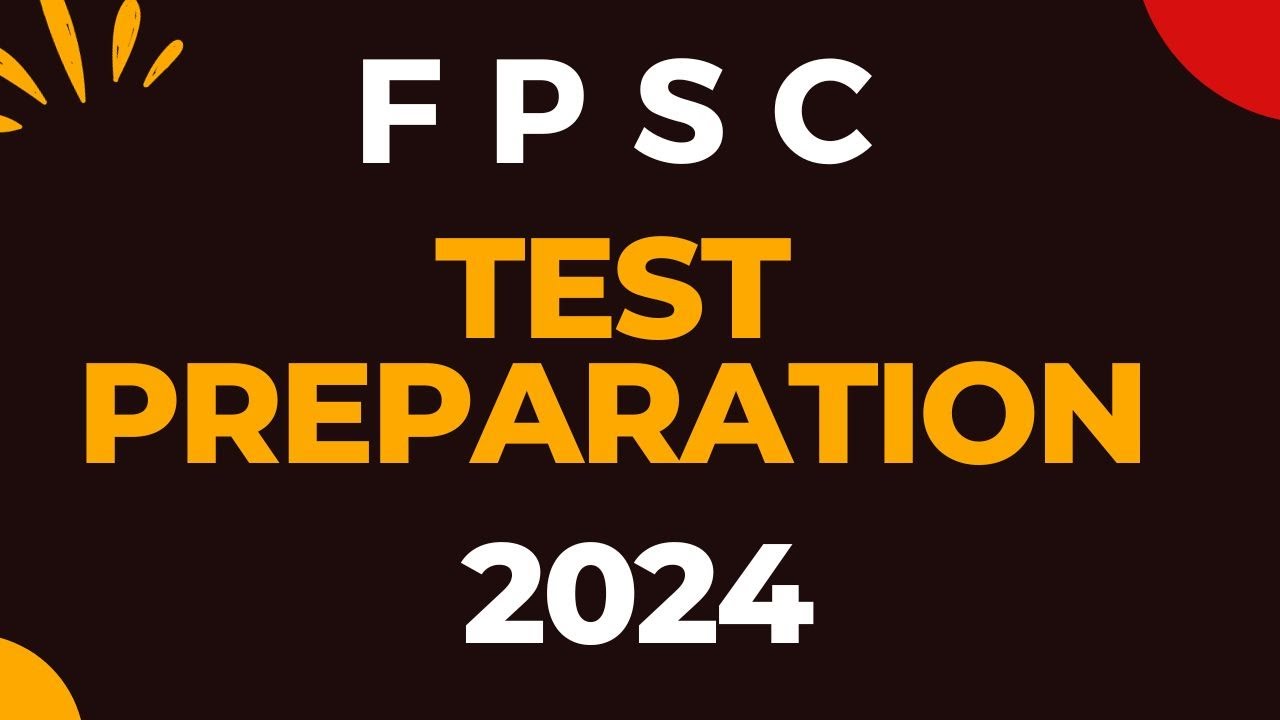 FPSC Test Preparation 2024 | FPSC Test Preparation | FPSC Preparation 2024 | FPSC Past Papers 2024