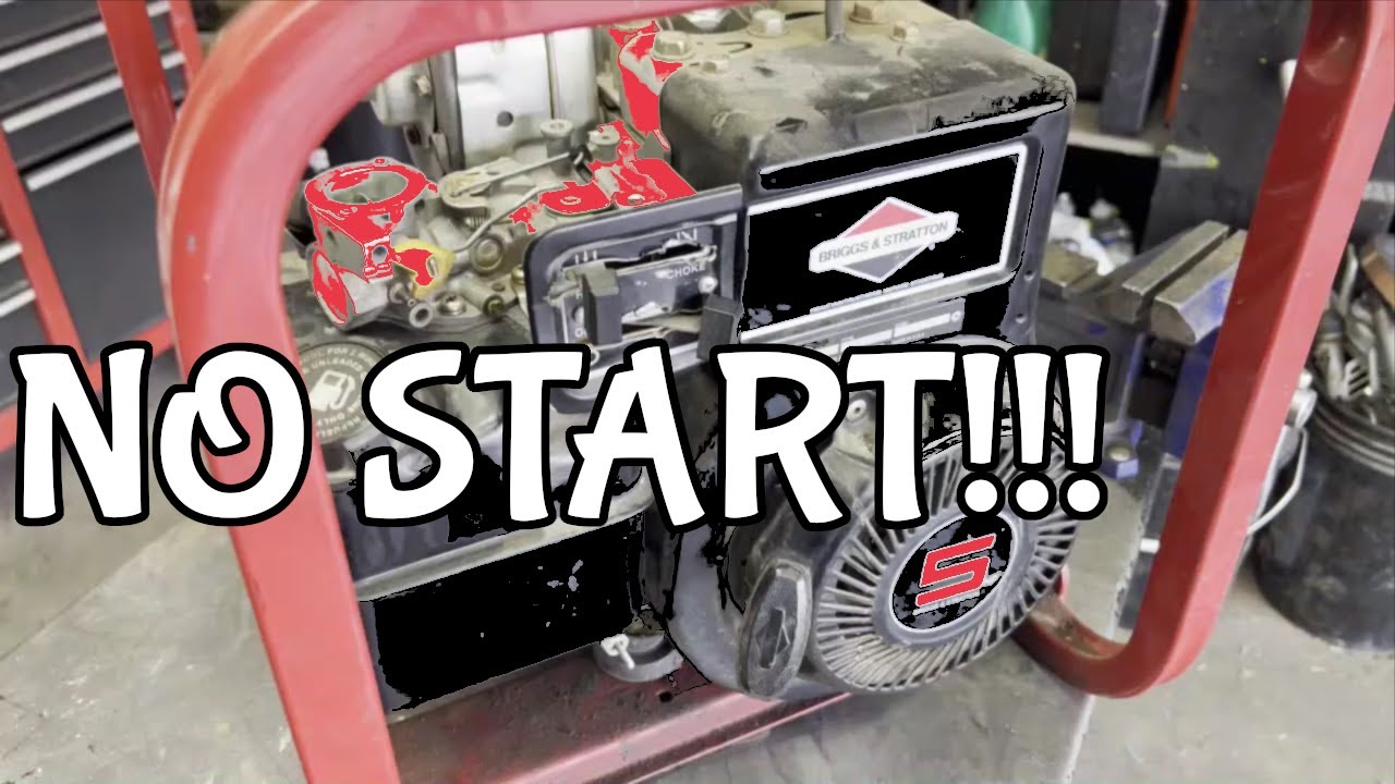 Briggs & Stratton 5hp Won't Start Small Engine Repair