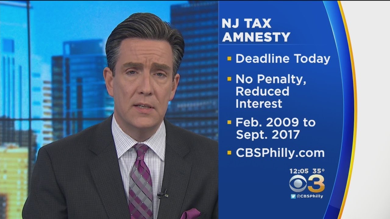 New Jersey's Tax Amnesty Program Ends Today