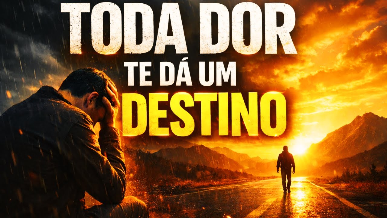 Toda dor te da um destino !