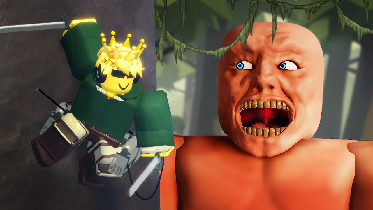 Выживание в самой РЕАЛИСТИЧНОЙ игре Roblox «Атака на Титанов»