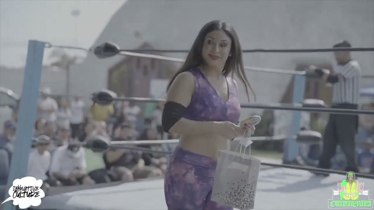 Savanna Stone vs Candy Girl Comptonmania || Women Wrestling - COMPTONMANIA