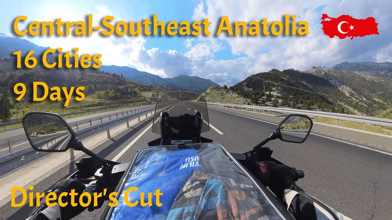 9 Day Motorcycle Tour Through Central-Southeast Turkey / Suzuki V-Strom 1050 DE (Director's Cut)