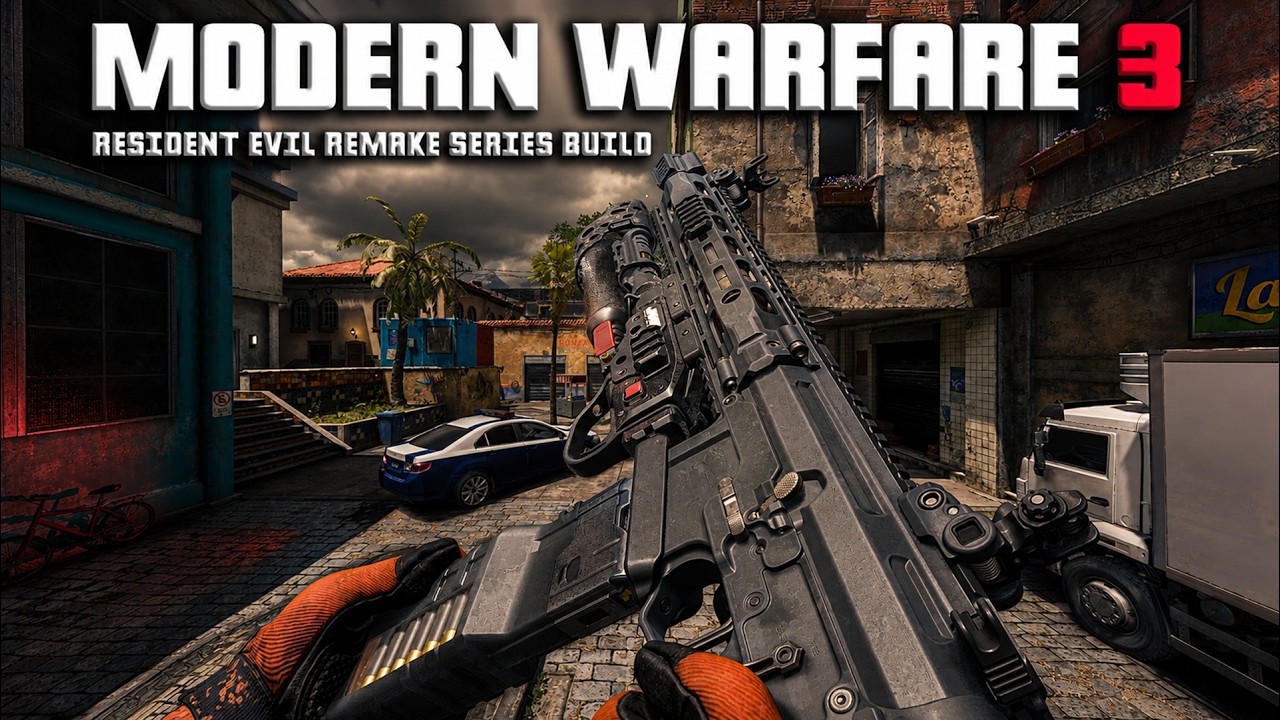 MODERN WARFARE III : RESIDENT EVIL REMAKE SERIES (2002-2023) WEAPON BUILD SHOWCASE 4K
