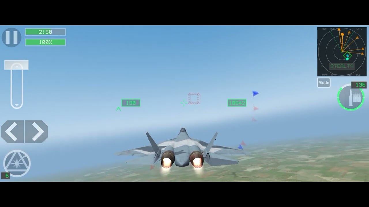 Strike Fighters - Escort (Protect Friendly Aircraft) | VKS Su-57 'Felon'