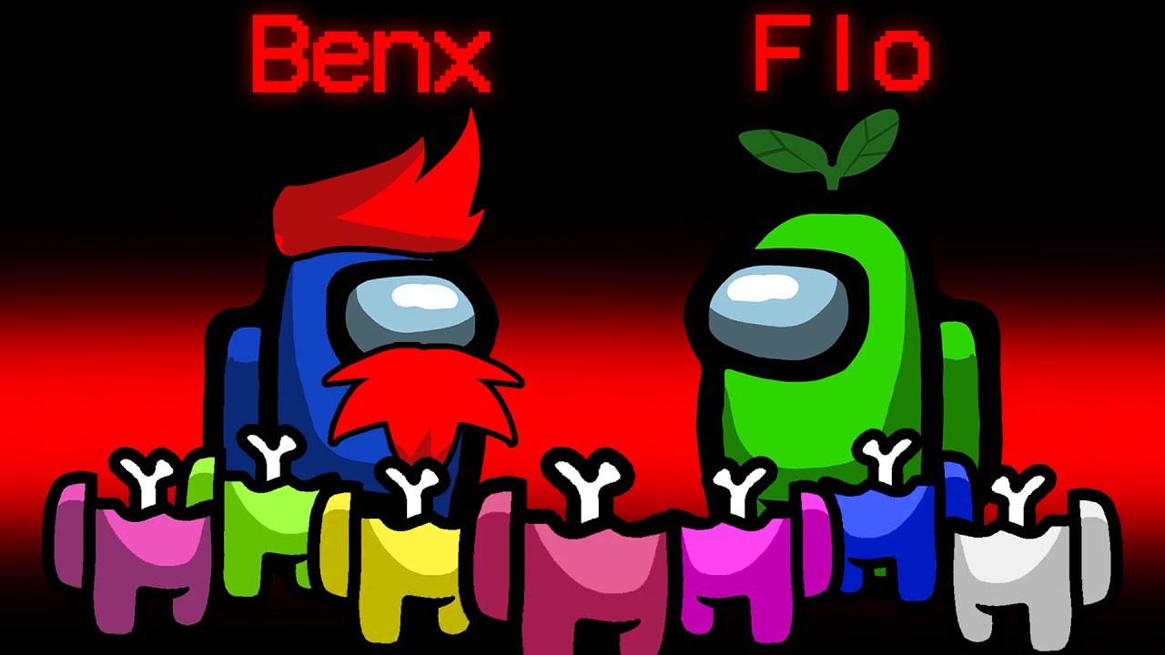 BENX bringt mir AMONG US BEI?! (9 YOUTUBER XXL RUNDE)