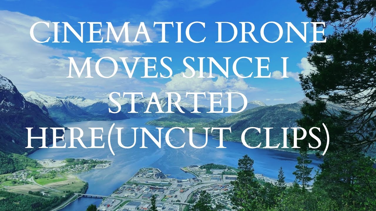 FLYING OVER NORWAY 4K + CINEMATIC MUSIC + CINEMATIC DRONE MOVES SINCE I STARTED HERE (UNCUT CLIPS )