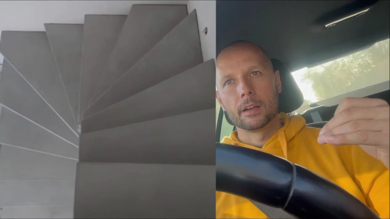 Schody z betonu architektonicznego Poznań Montaż Wykonanie Nasze realizację