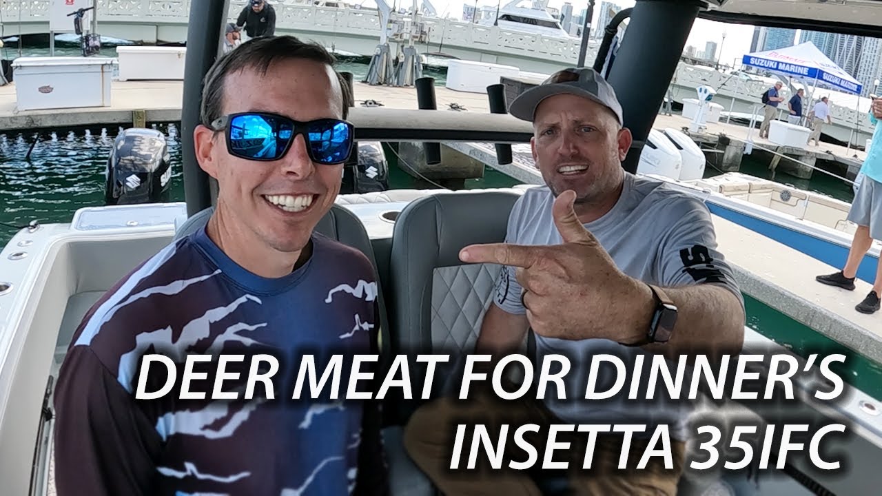 Walkthrough & Test Riding Deer Meat for Dinner's Insetta Boatworks 35IFC