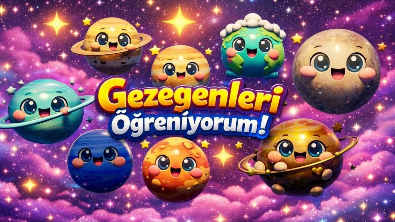 UZAY VE GEZEGENLER ŞARKISI🌍🚀 | GÜNEŞ SİSTEMİ | EĞİTİCİ BEBEK VE ÇOCUK ŞARKILARI