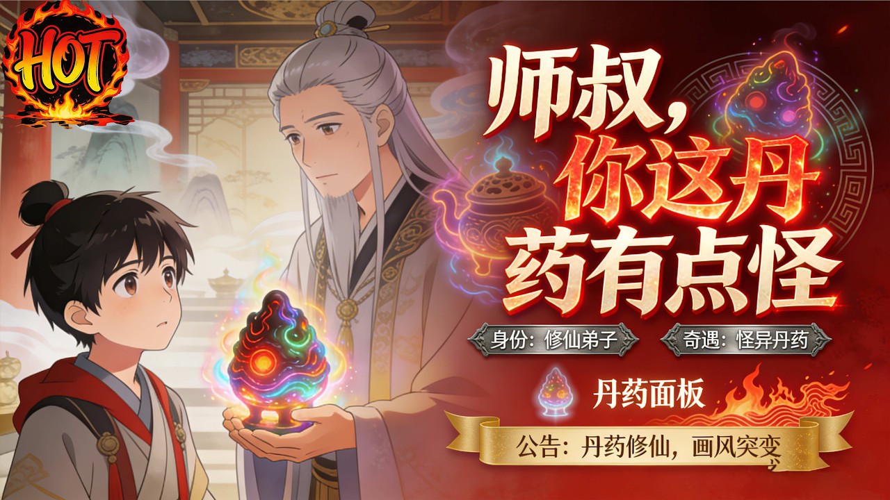 ✨【强推】《师叔，你这丹药有点怪》第1~81集丨凌苍穿越成玄沧门的废物师叔，接手巨额债务，幸得最强炼丹师系统觉醒，在打脸各路人马时，在债务漩涡中#穿越 #末世 #异能 ##动态漫画# 漫野推文