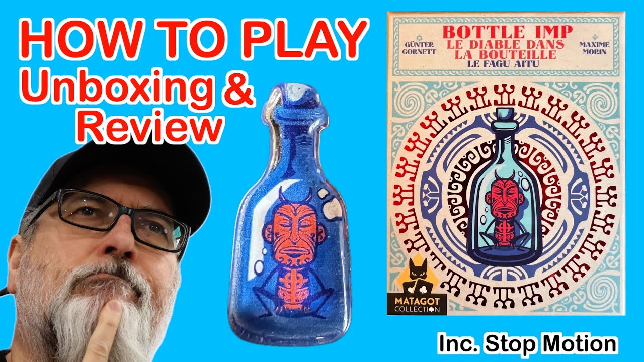 Bottle Imp | Trick Taking Card Game with a twist | Günter Cornett | How to Play, Unboxing and Review