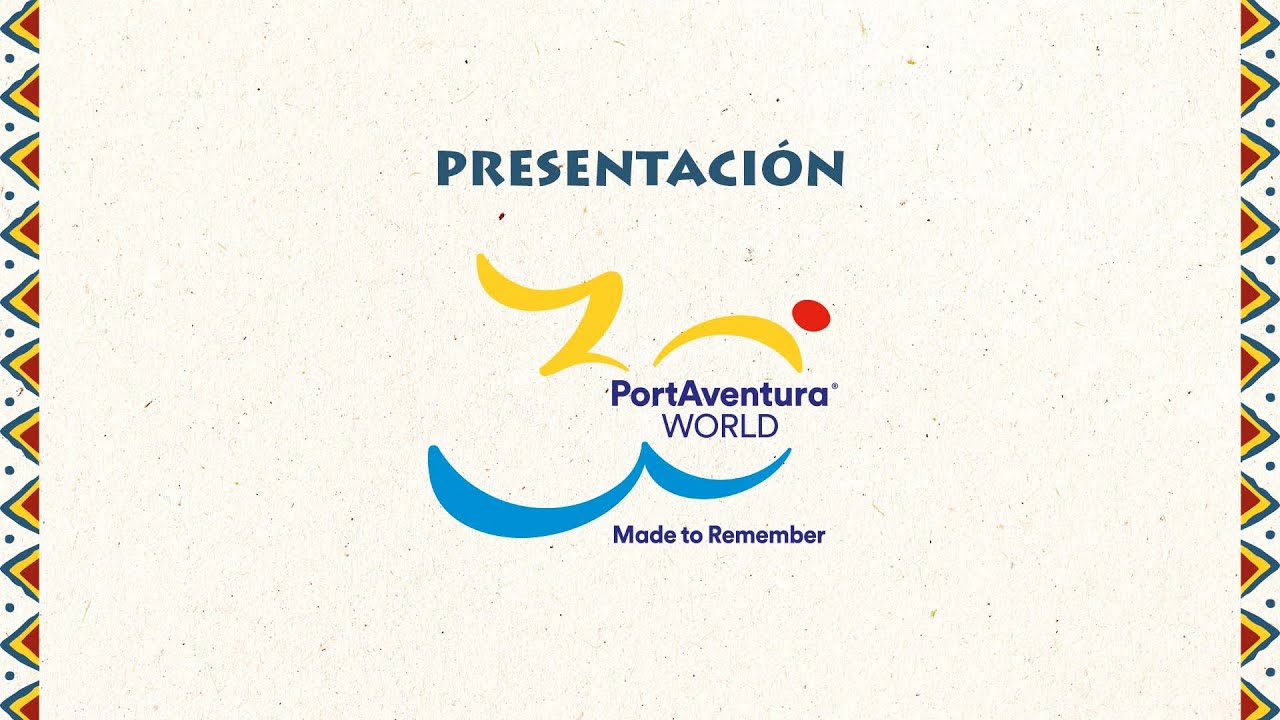 Presentación 30º Aniversario de PortAventura World 🎢🎉