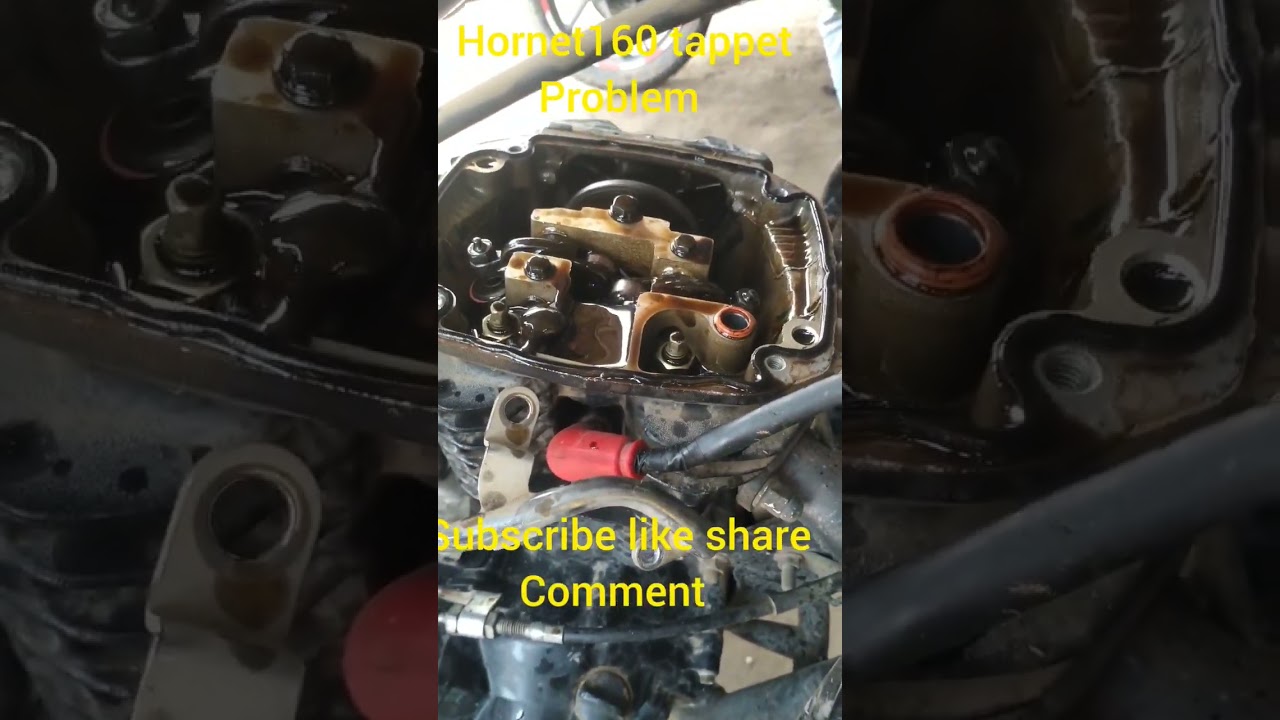 Honda hornet 160tappet mobile problem #youtubeshorts #bikereaction #video