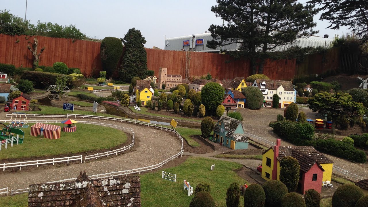 The Model Miniature Village At Skegness Before The Dinosaur Park