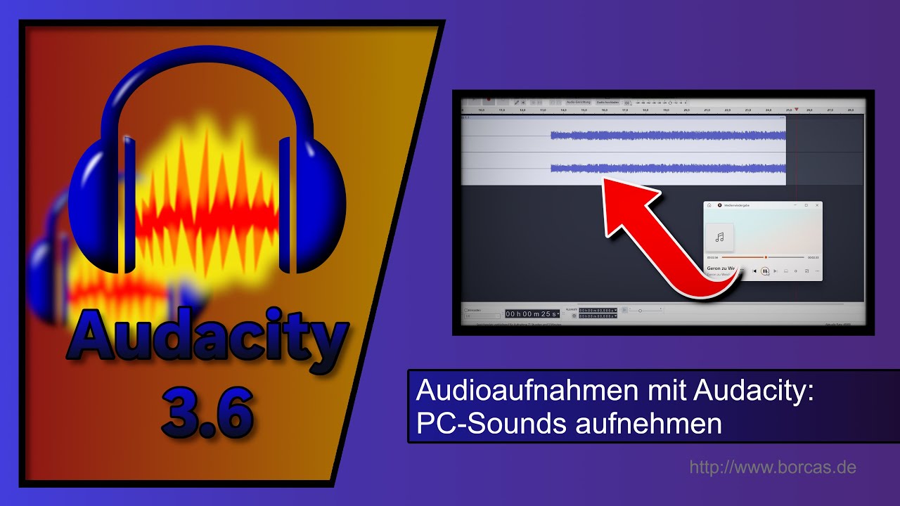 Audioaufnahmen mit Audacity &ndash; PC-Sounds aufnehmen