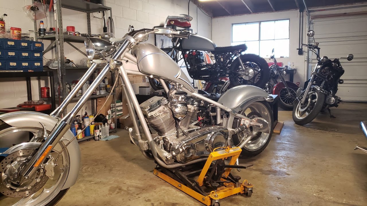2005 Big Dog Chopper Gen 2 RIP EHC Installation