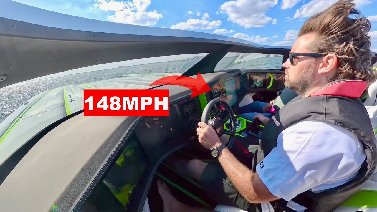The Bugatti of Boats: 150MPH in a New 46’ Outerlimits SC46 . 