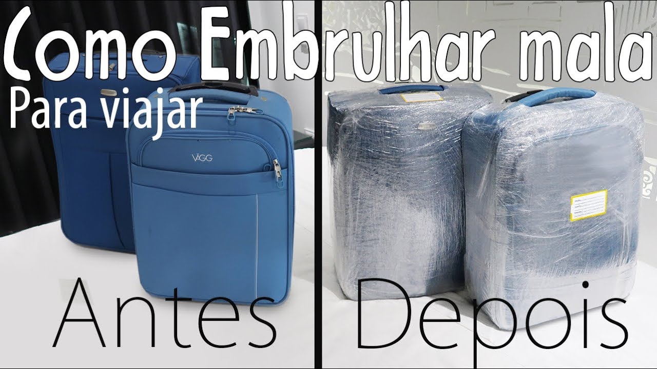Como Embalar sua Mala de Viagem, Igual aos aeroportos e sem gastar