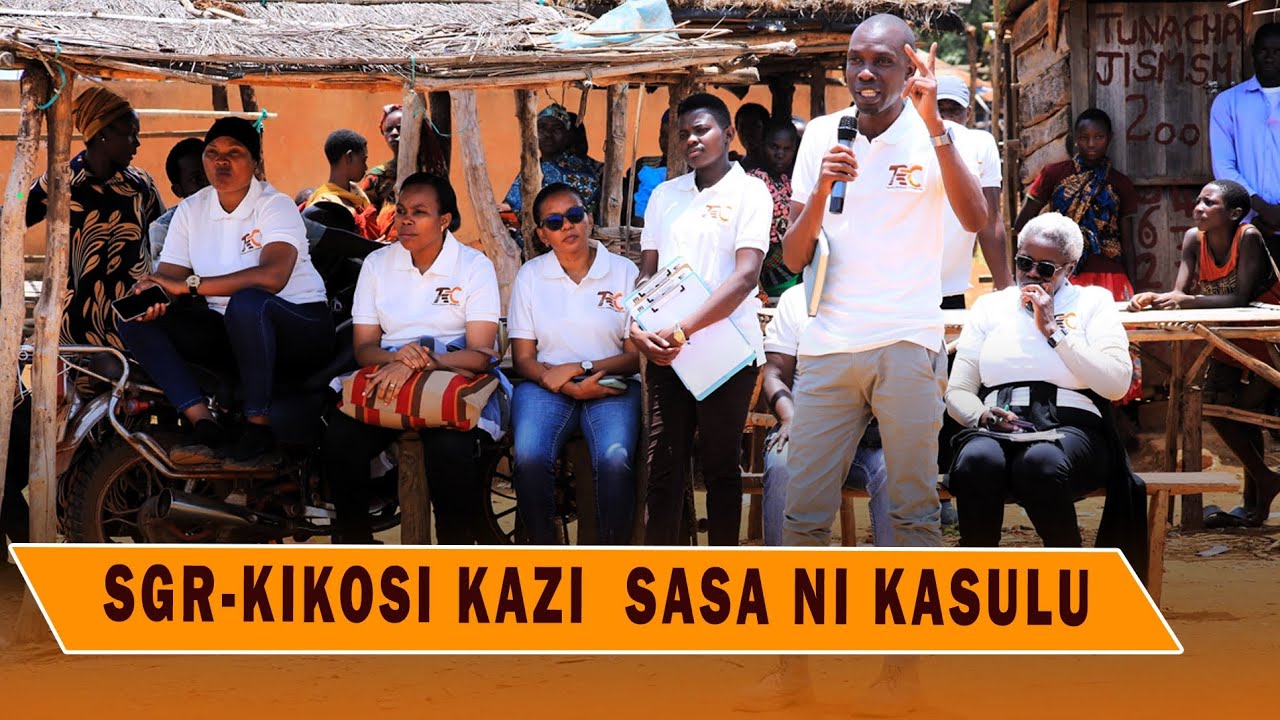 ELIMU KUHUSU SGR - UVINZA HADI MUSONGATI YAENDELEA KUTOLEWA KASULU MKOANI KIGOMA