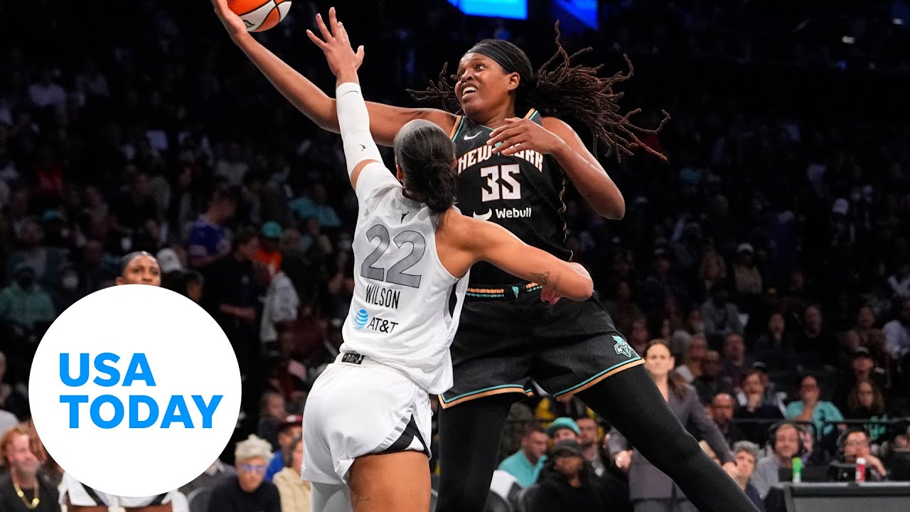 WNBA star Jonquel Jones says 'being unapologetic' helps break barriers | USA TODAY Women of the Year