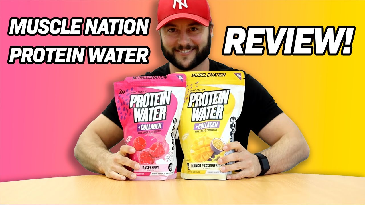 Water that's Protein... Protein Water by Muscle Nation