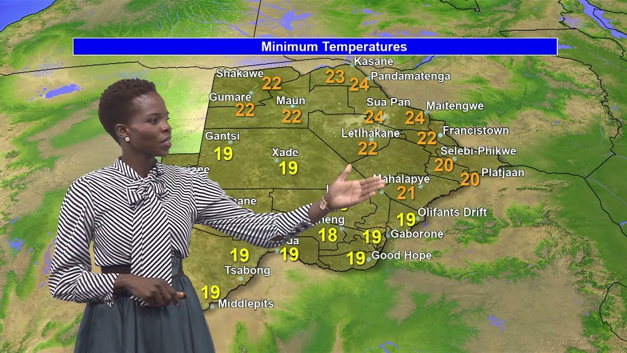 BOTSWANA WEATHER  | 28 OCTOBER 2025  |